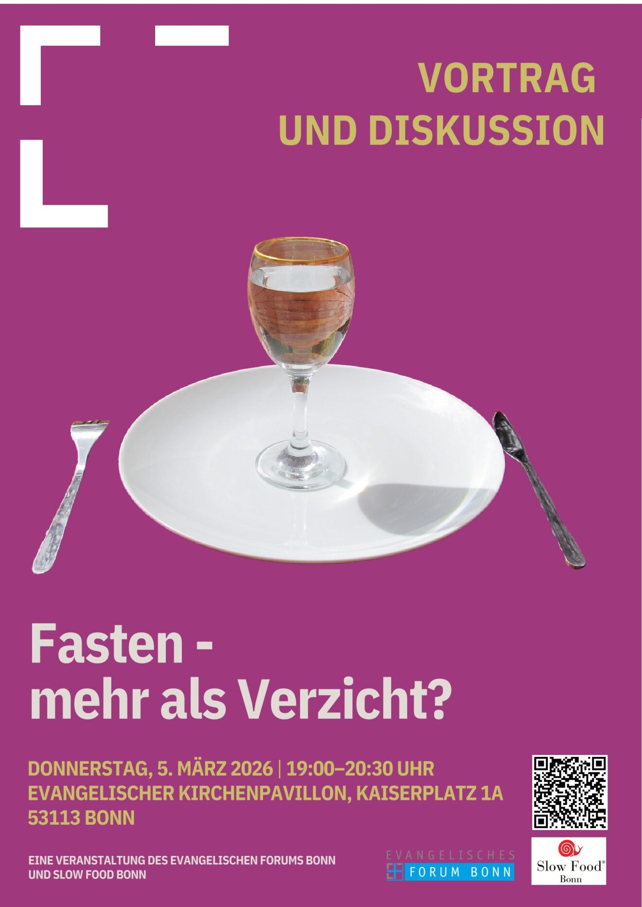 ＂Essen ist politisch!＂ - Fasten – mehr als Verzicht?